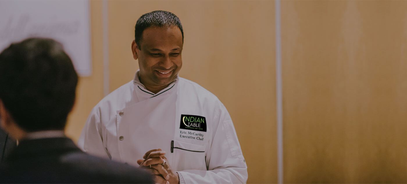 Indian table chef