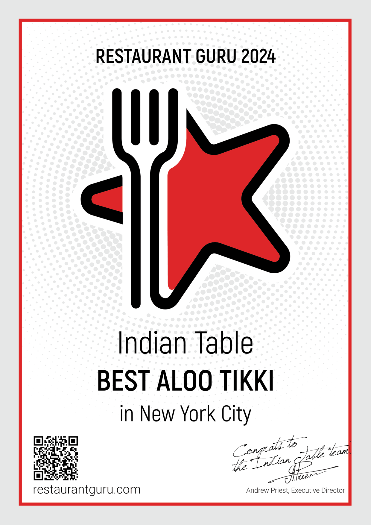 Best Aloo Tikki in New York City